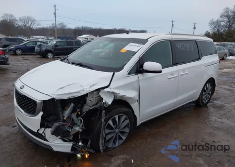 2017 Kia Sedona Sx из США, поврежденный, VIN KNDMC5C13H6327883